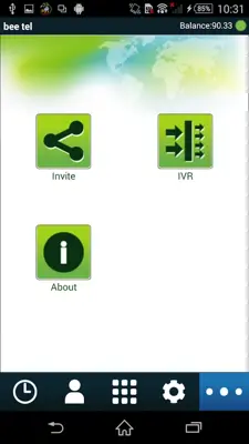 bee tel android App screenshot 2