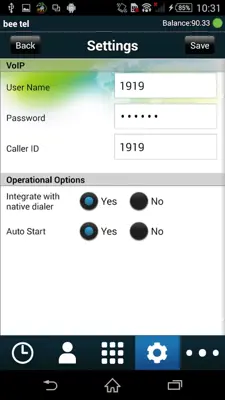 bee tel android App screenshot 3